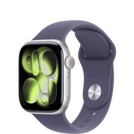 Watch 11 42mm Silver Aluminium Case with Purple Fog Sport Band M/L