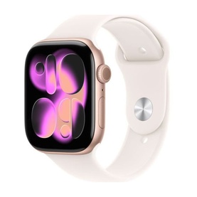 Watch 11 46mm Rose Gold Aluminium with Light Blush Sport Band S/M