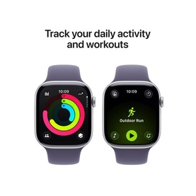Watch 11 46mm Silver Aluminium with Purple Fog Band M/L