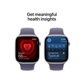 Watch 11 46mm Silver Aluminium with Purple Fog Band M/L