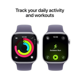 Watch 11 46mm Silver Aluminium with Purple Fog Band S/M