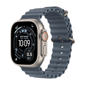 Watch Ultra 3 49mm Natural Titanium with Anchor Blue Ocean Band