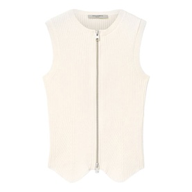 Cruz Ribbed Zip Waistcoat