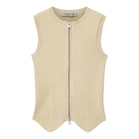 Cruz Zip Knitted Waiscoat