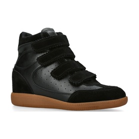 Mustang Suede High-Top Trainers