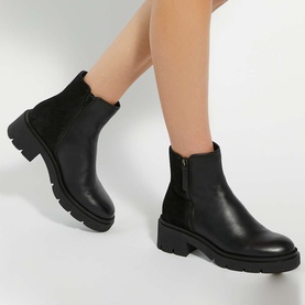 Paving Cleated Ankle Boots