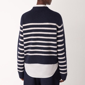 Striped Knit Sweater