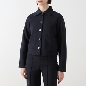 Single-Breasted Stretch Blazer
