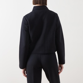 Single-Breasted Stretch Blazer