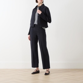 Single-Breasted Stretch Blazer