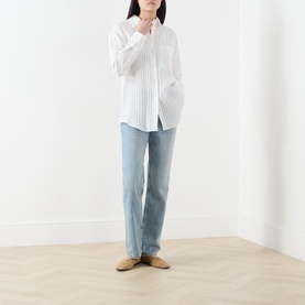 Boyfriend Striped Shirt