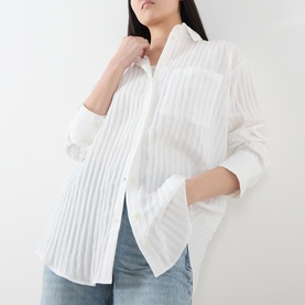 Boyfriend Striped Shirt