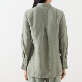 Patch Pocket Linen Shirt