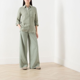 Patch Pocket Linen Shirt