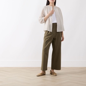 Textured Striped Blouse