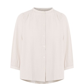Textured Striped Blouse