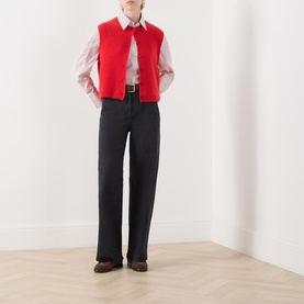 Patch Pocket Striped Shirt