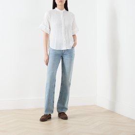 Boyfriend Striped Blouse