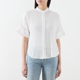 Boyfriend Striped Blouse