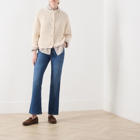 Rib Knitted Cardigan