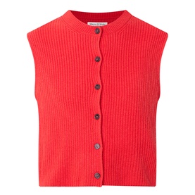 Rib Knitted Vest