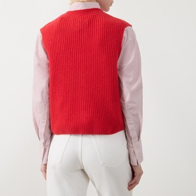 Rib Knitted Vest