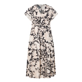 Floral Flared Dress