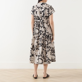 Floral Flared Dress