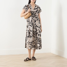 Floral Flared Dress