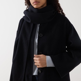 Patch Pocket Collarless Jacket