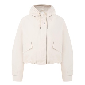 Water-Repellent Drawstring Jacket