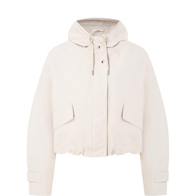 Water-Repellent Drawstring Jacket