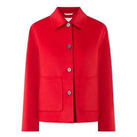 Patch Pocket Shirt Jacket