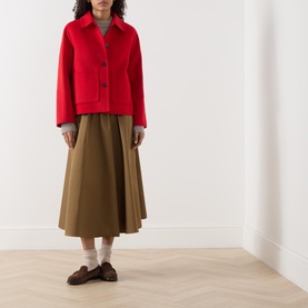 Patch Pocket Shirt Jacket