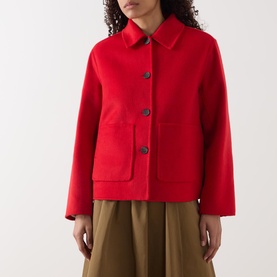 Patch Pocket Shirt Jacket