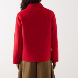 Patch Pocket Shirt Jacket