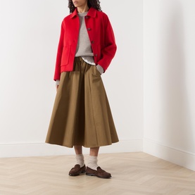 Patch Pocket Shirt Jacket