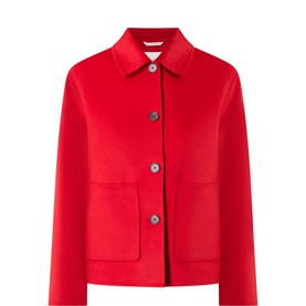 Patch Pocket Shirt Jacket