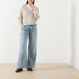 Caya High-Rise Flared Leg Jeans