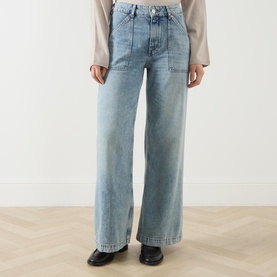 Caya High-Rise Flared Leg Jeans