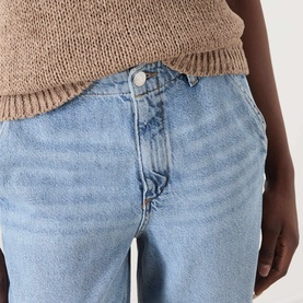 Luma High-Rise Wide Leg Jeans