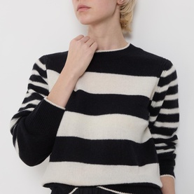 Striped Knitted Sweater
