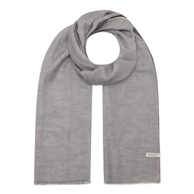 Colour-Blocked Woven Scarf