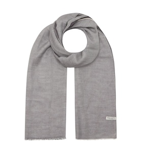 Colour-Blocked Woven Scarf