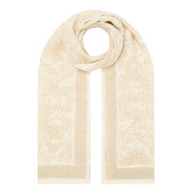 Printed Linen Scarf