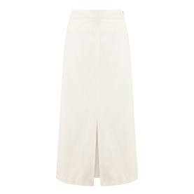 Slit Flared Skirt