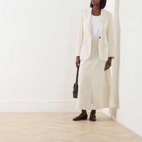 Slit Flared Skirt