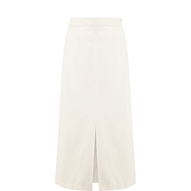 Slit Flared Skirt