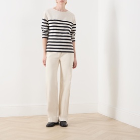 Breton Striped Long Sleeved Top