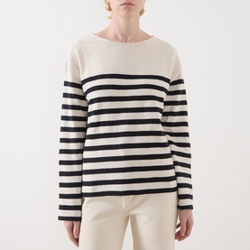 Breton Striped Long Sleeved Top